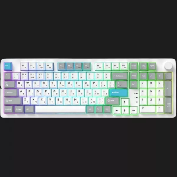Клавіатура GamePro Asgard Drakkar (MK305WH) (White) (UA)