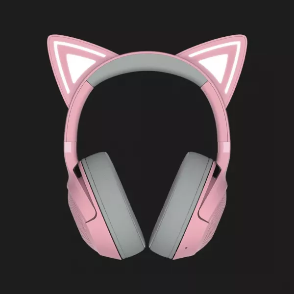 Ігрова гарнітура RAZER Kraken Kitty V2 BT (Quartz) (RZ04-04860100-R3M1) (Standard)