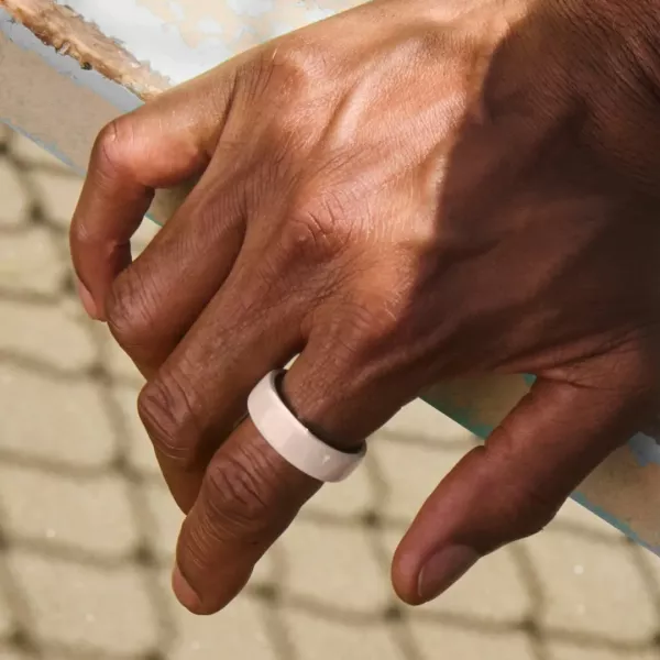 Смарт-кільце Oura Ring 4 Ceramic Cloud Size 9