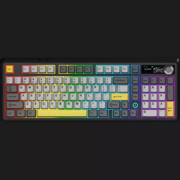 Клавіатура Ajazz AK980 V2 Maillard Switch (Black) (UA)