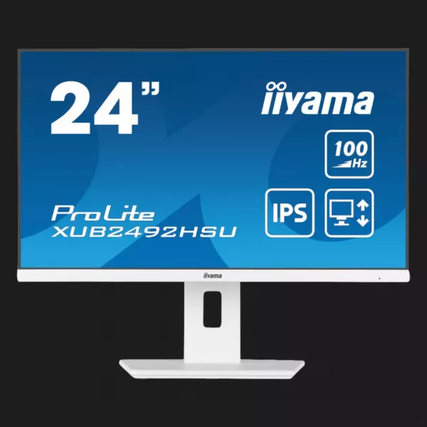 Монітор iiyama 23.8" IPS 100Hz XUB2492HSU-W6 (UA)