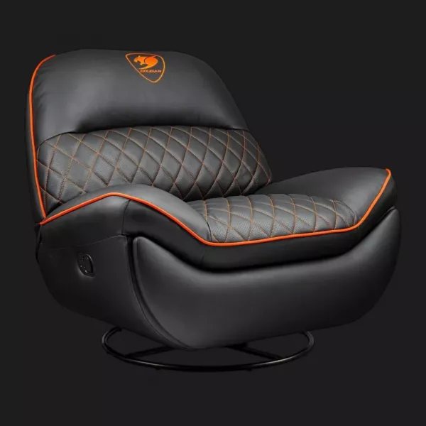Крісло ігрове Cougar OVERLORD (Black) (UA)