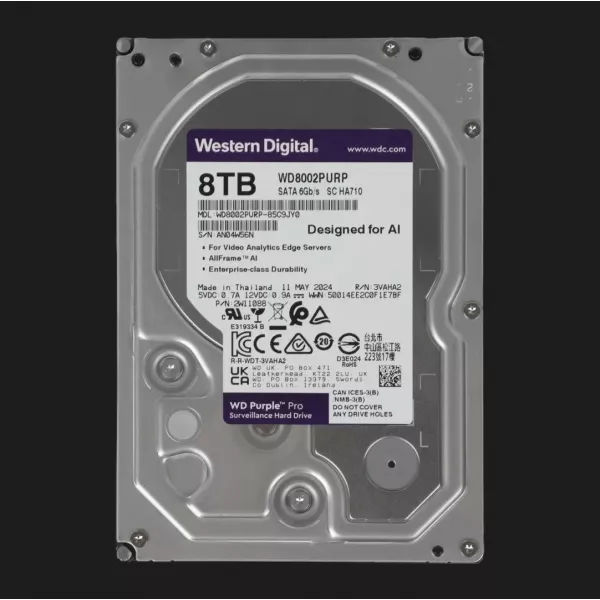 Жорсткий диск Western Digital Purple Pro 14TB 3.5