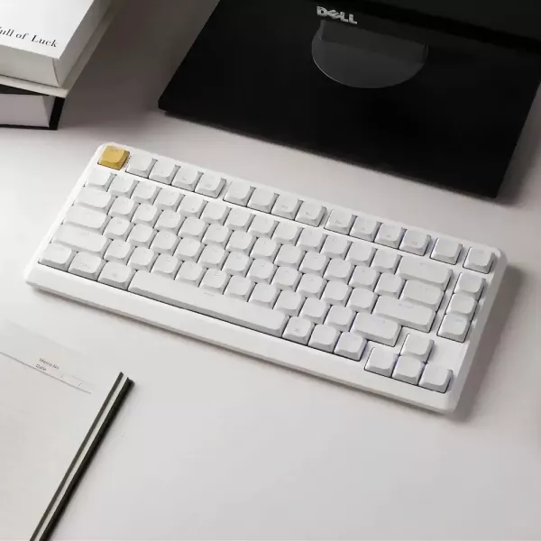 Ігрова клавіатура Keychron J1 82 Key RGB K Pro Red (White) (J1-Q1-UA)
