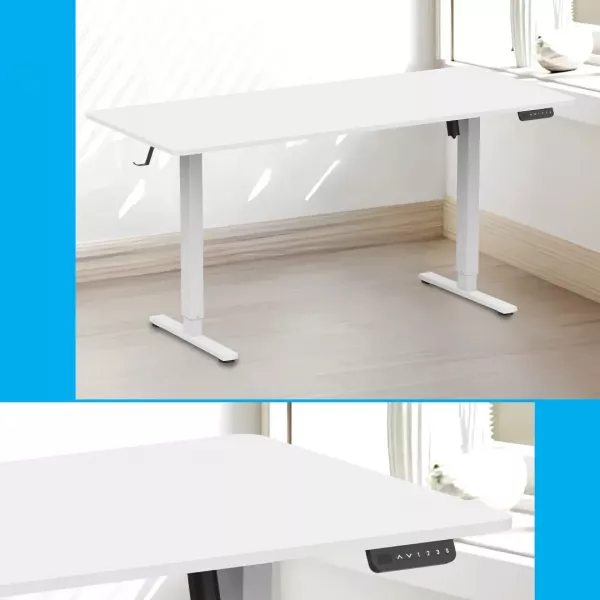 Комп'ютерний стіл OfficePro ODE1670W (White) (UA)