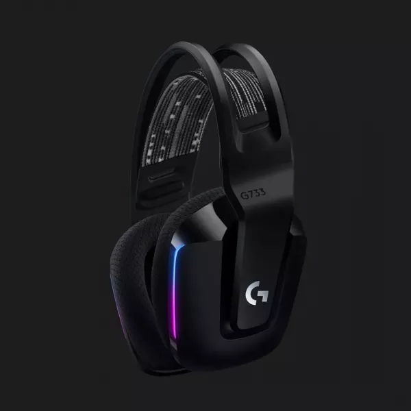 Ігрові навушники Logitech G733 Lightspeed Wireless RGB Gaming Headset Black EU (981-000864)