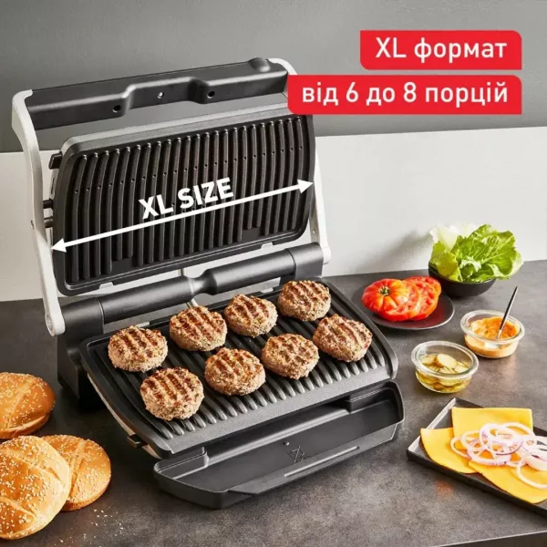 Гриль Tefal Optigrill + XL GC722D16