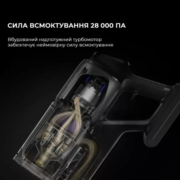 Акумуляторний пилосос Dreame Z30 Aqua Cycle (VZV77B)