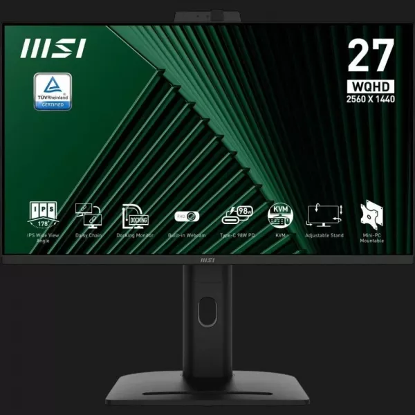 Монітор MSI 27" Pro MP275QPDG IPS 100Hz (UA)