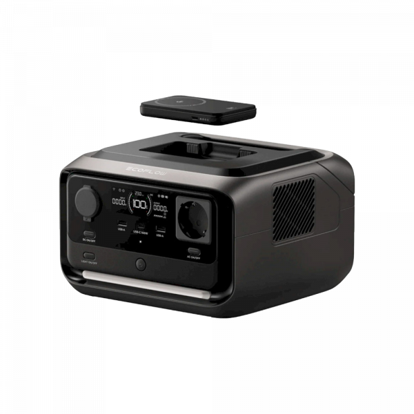 Зарядна станція EcoFlow RIVER 3 Plus Wireless (EFRIVER3PLUS-W-EU-CBOX)